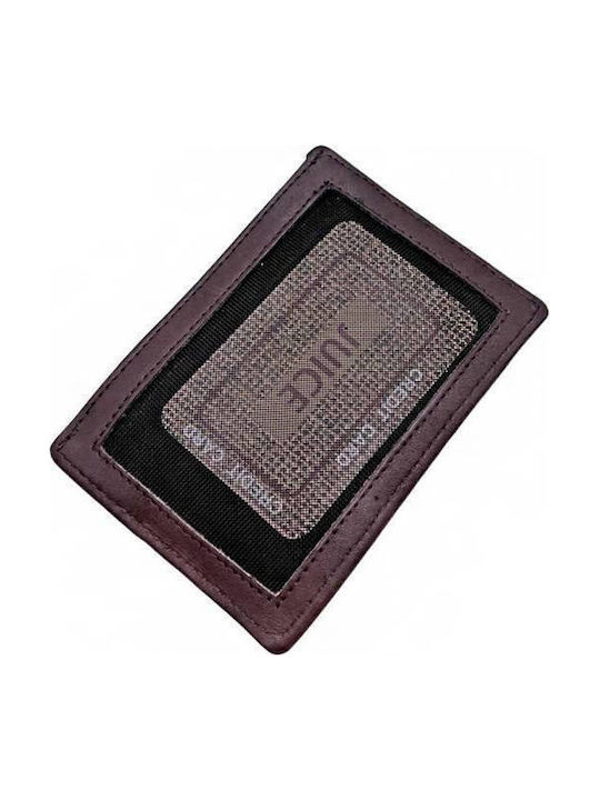 Small Leather Women's Wallet Classic Tabac Brown