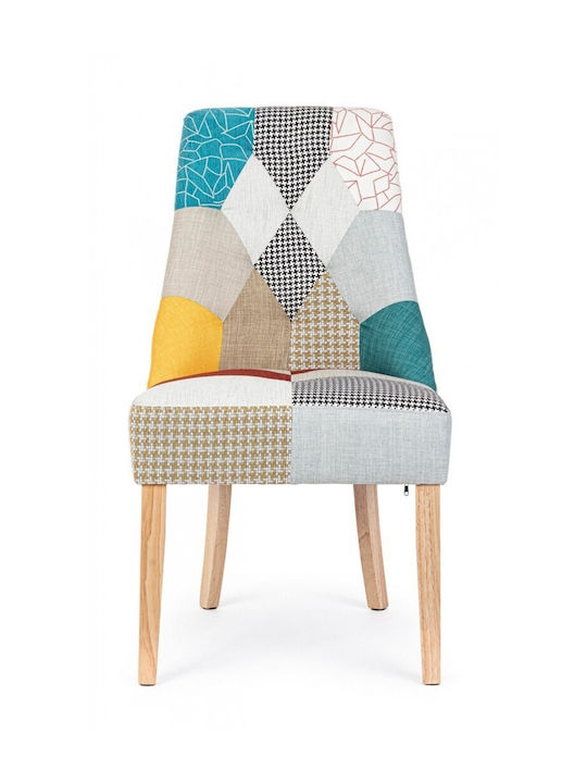 Galatea Dining Room Fabric Chair 51x62x93cm