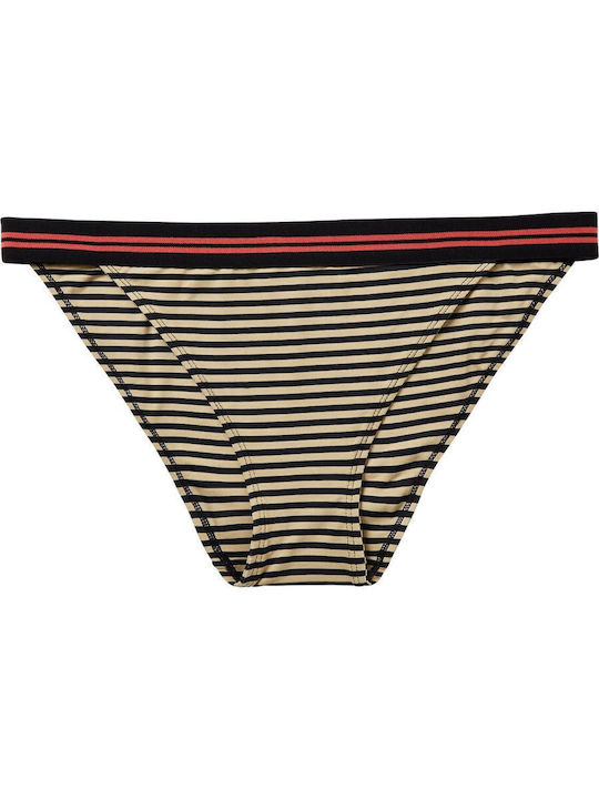 Set Bikini Triunghi Cu Dungi