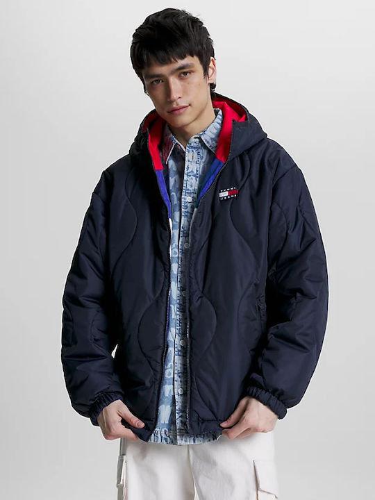 Winter Jacke Blau