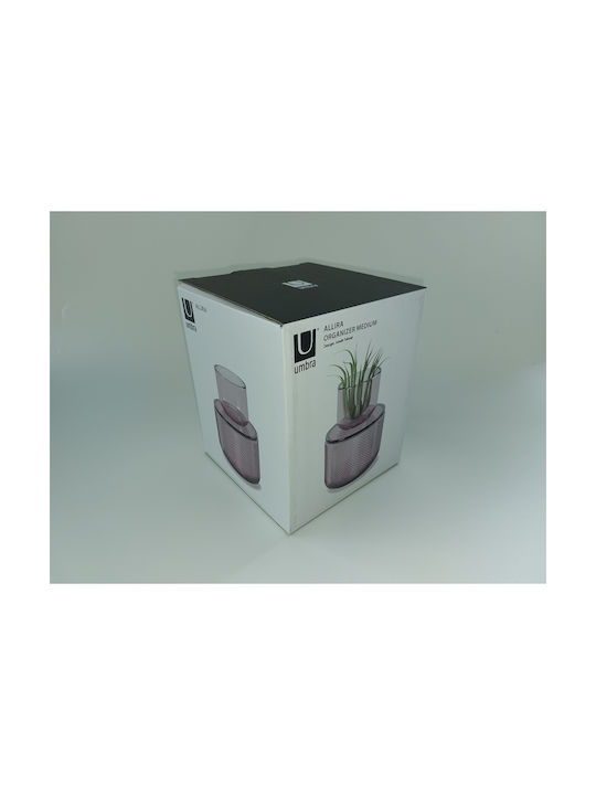 Umbra Διακοσμητικό Βάζο Γυάλινο Allira Medium Μωβ Φ10xΥ15cm