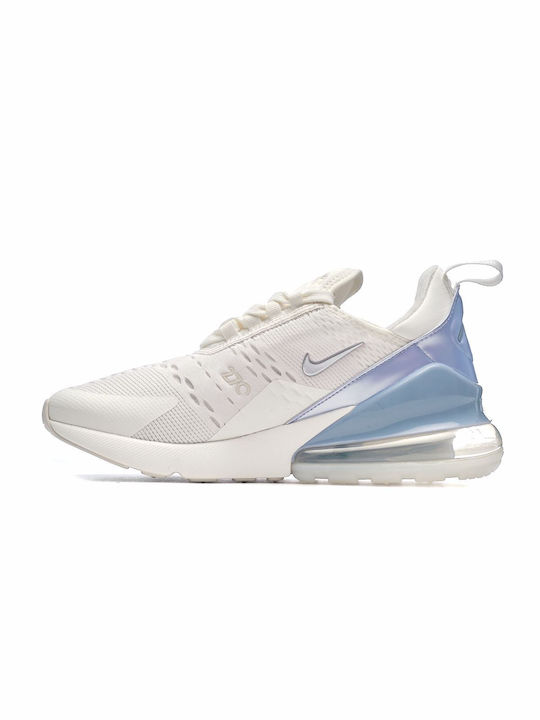 Nike Air Max 270 Γυναικεία Sneakers Sail / Phantom / Indigo Haze / Oxygen Purple