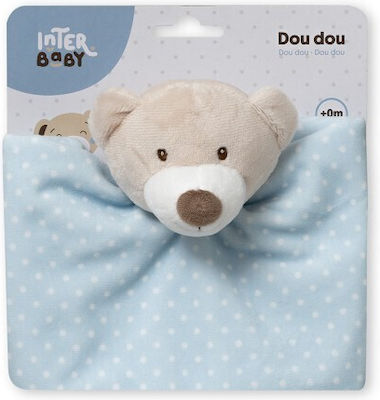 Interbaby Baby Blanket Doudou Bear made of Fabric for 0++ Months