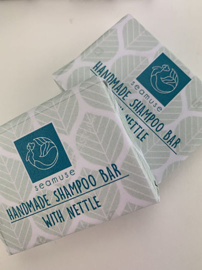 Seamuse Nettle Leaves Στέρεο Σαμπουάν Kατά της Πιτυρίδας & της Ξηροδερμίας για Όλους τους Τύπους Μαλλιών 35gr