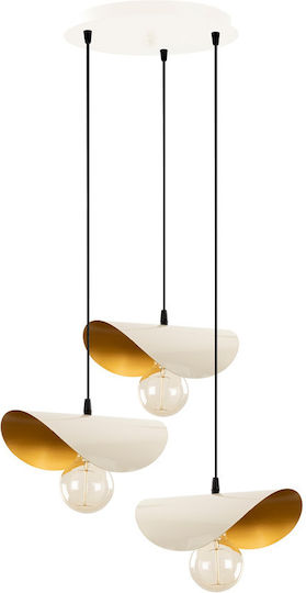 Opviq Sivani MR 964 Pendant Light White with Socket E27 30x10x106cm