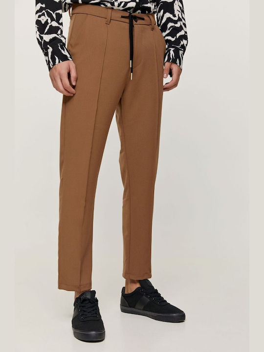 Edward Jeans Adrien-Ty Men's Trousers Brown