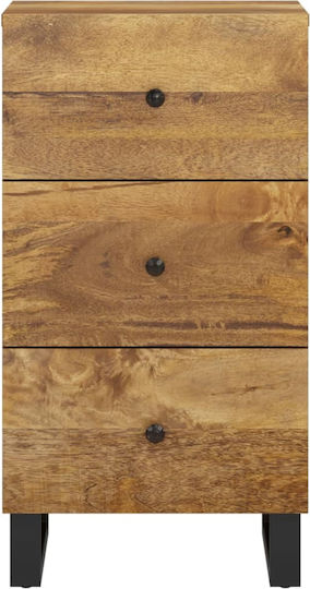Comoda pentru Dormitor din Lemn Masiv cu 3 sertare 40x33.5x75buc