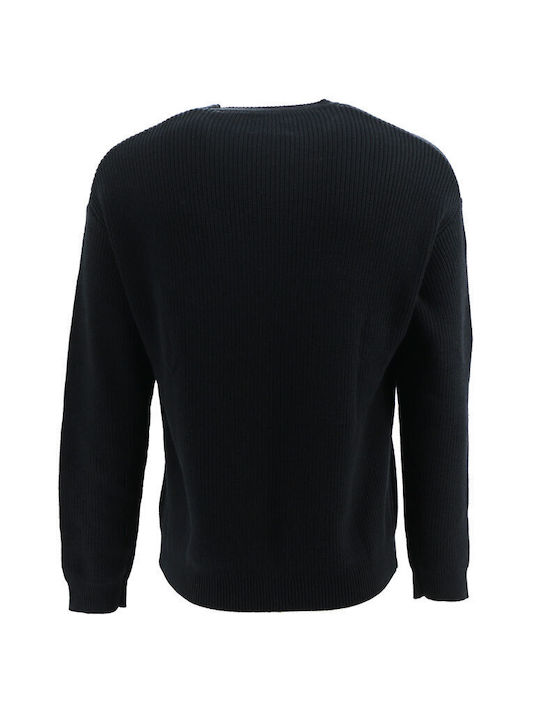 Gabba Herren Langarm-Pullover Schwarz