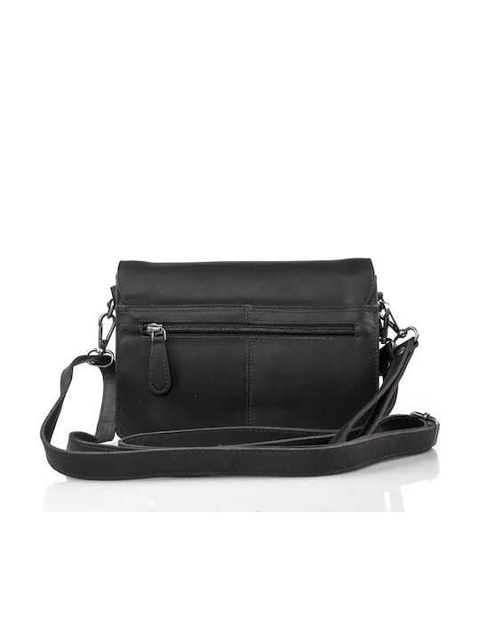 Leather Men's Bag Shoulder / Crossbody Black