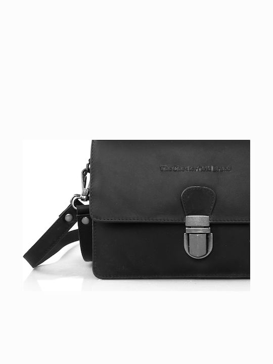 Leather Men's Bag Shoulder / Crossbody Black