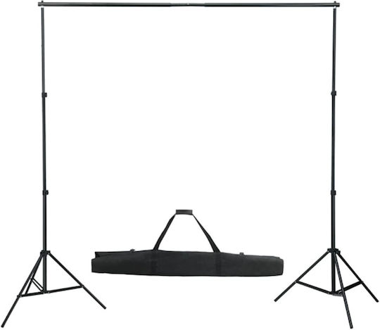 vidaXL Studio-Fotografie-Kit Set Lichter Hintergrund & Reflektor Beleuchtungsset für Studio
