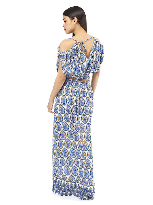 Set with Skirt Blue