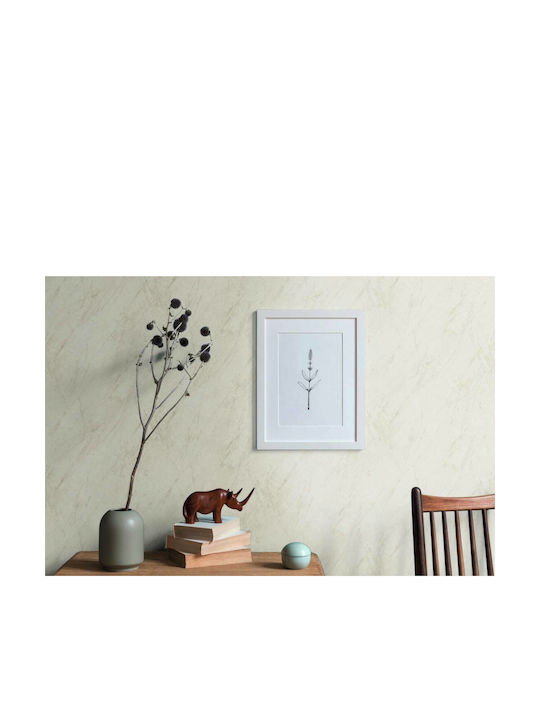 Ταπετσαρία Τοίχου Stone Υφασμάτινη Μπεζ 53x53cm Πλενόμενη