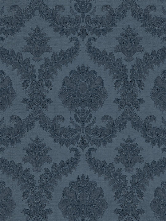 Wallpaper Vinyl Blue L1005xW53cm Washable