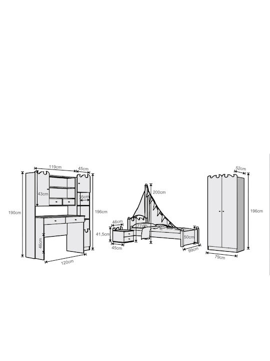 Ωκεανός 1 Ημίδιπλο για Στρώμα 110x190cm Ωκεανός 1 Ημίδιπλο για Στρώμα 110x190cm