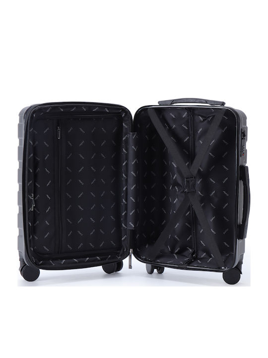 Lavor 1-602 Large Travel Suitcase Hard Gray with 4 Wheels Height 75cm 1-602
