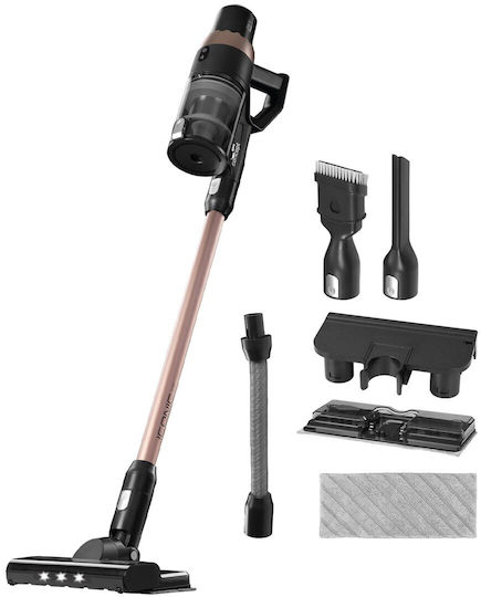 Concept Iconic Smart Επαναφορτιζόμενη Σκούπα Stick 21.6V Μαύρη