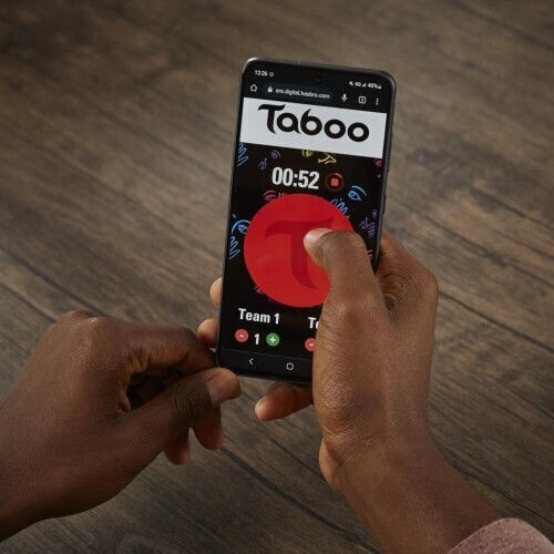 Joc de Societate Classic Taboo pentru 4+ Jucători 13+ Ani Hasbro