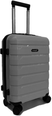 Diplomat Seagull Cabin Travel Suitcase Hard Charcoal with 4 Wheels Height 52cm 180-S