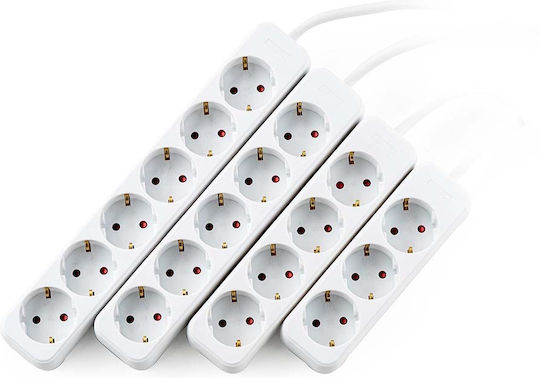 Muhler Power Strip 6 Positions with Cable 1.5m