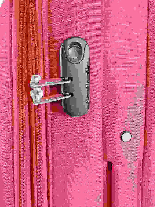 Diplomat Σετ The Quattre Collection Βαλίτσες Ταξιδιού Υφασμάτινες Κόκκινες Μέγιστου Ύψους 68εκ. με 4 Ρόδες Σετ 2τμχ