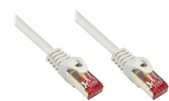 EFB S/FTP Cat.6 (Gigabit) Καλώδιο Δικτύου Ethernet 2m Λευκό