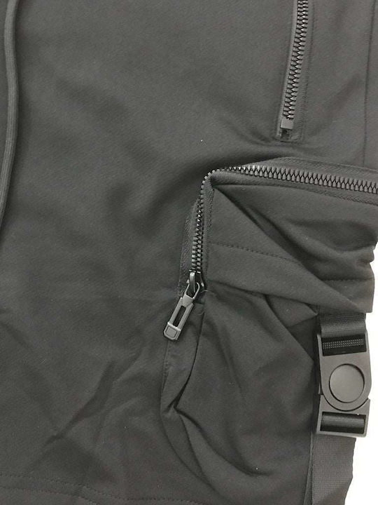 Ustyle Herrenshorts Cargo Schwarz