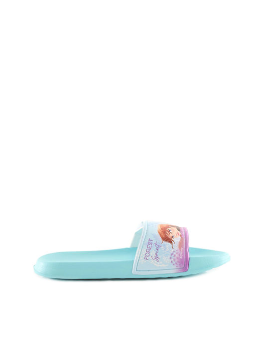 Disney Kids' Slides Frozen Turquoise D4310262S