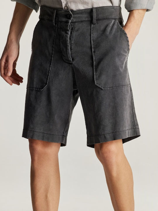 Dirty Laundry Herrenshorts Chino Schwarz