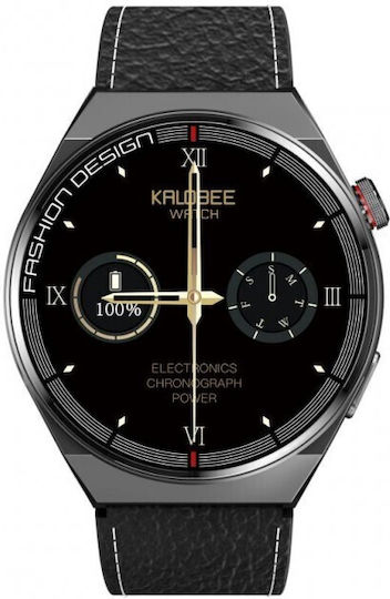 XO J1 Porsche Smartwatch με Παλμογράφο (Μαύρο)