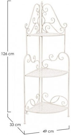 Γωνιακή Βιβλιοθήκη Emily 49x33x126εκ. Γωνιακή Βιβλιοθήκη Emily 49x33x126εκ.