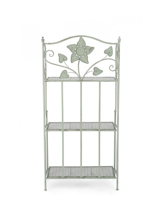 Harriet Bookcase Green 60x28x127cm