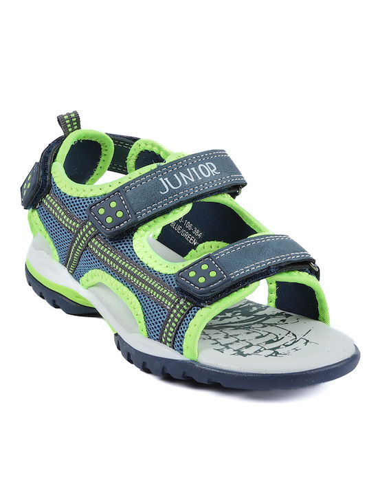 JUNIOR - Sandal, BLUE/GREEN, 313-106-364