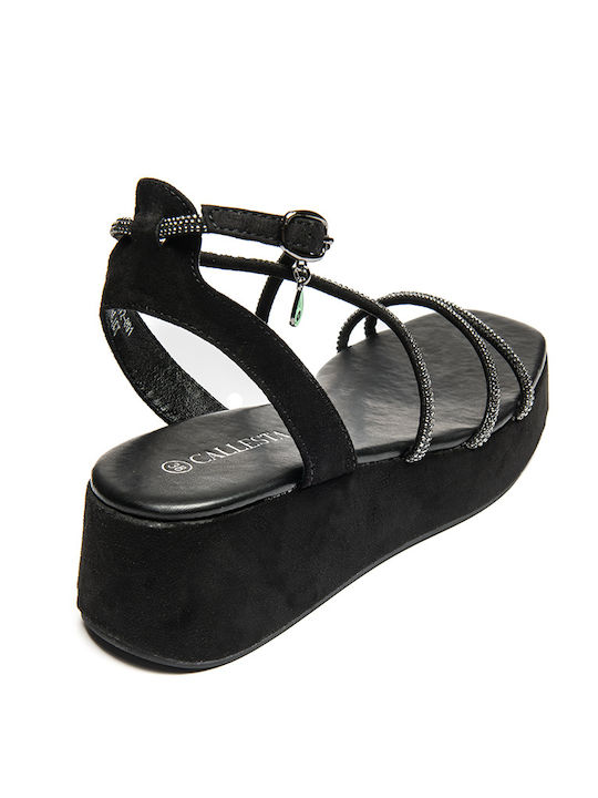 CALLESTA - Flatform, Schwarz, 413-472-001