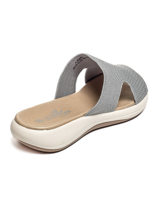 Sandală SOFT & FLEX, GRI, 413-375-010