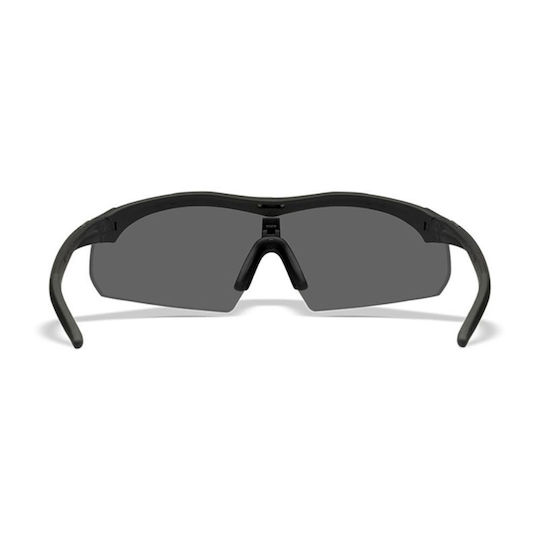 Wiley X Shooting Glasses Vapor Comm 2.5 Set of 3 Lenses with UV Protection & Anti-Scratch Coating Black