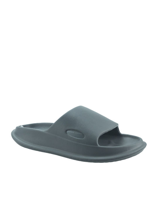 Mitsuko Men's Slides Gray