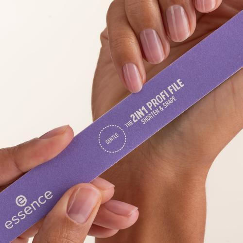 Essence The 2in1 Profi File Λίμα Ίσια Χάρτινη Μωβ