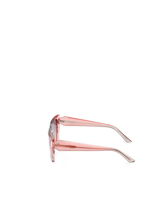 Guess Women's Sunglasses with Pink Plastic Frame and Pink Gradient Lens GU7896 74Z
