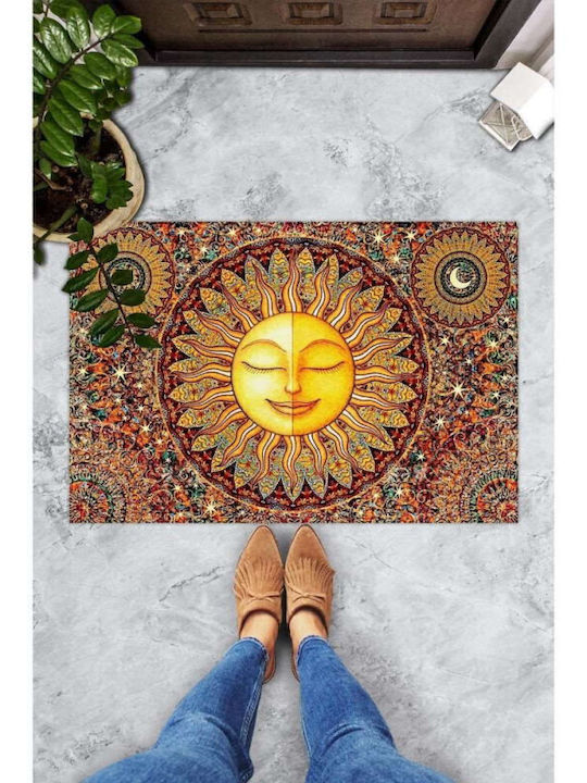 Chilai Home Entrance Mat Anti-slip Brown 40x60cm
