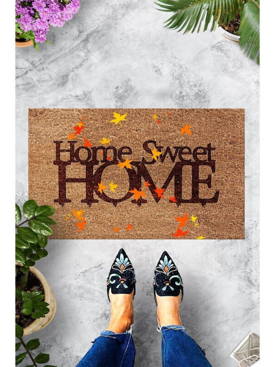 Non-Slip Doormat Brown 40x60cm