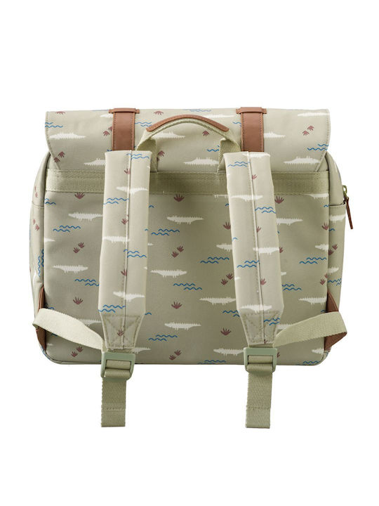 Fresk Crocodile Bag Backpack Khaki