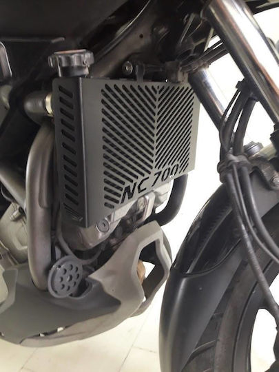 Moto Discovery Προστατευτικό Ψυγείου Μοτοσυκλέτας Μαύρο