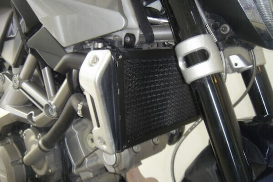 C-Racer Motorrad-Kühlerschutz Aprilia Zittern Schwarz