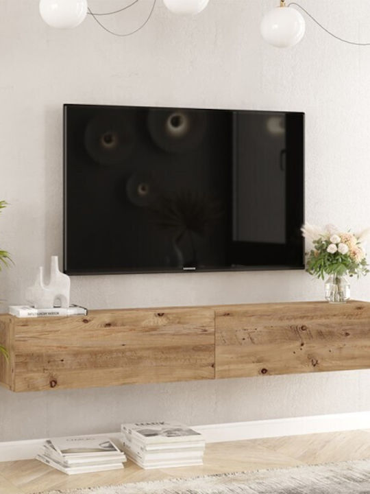 Έπιπλο Τηλεόρασης Dello Μπεζ Μ180xΠ31.6xΥ29.6cm