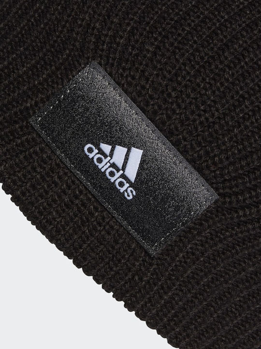 Adidas Essentials Knitted Beanie Cap Black IB2655