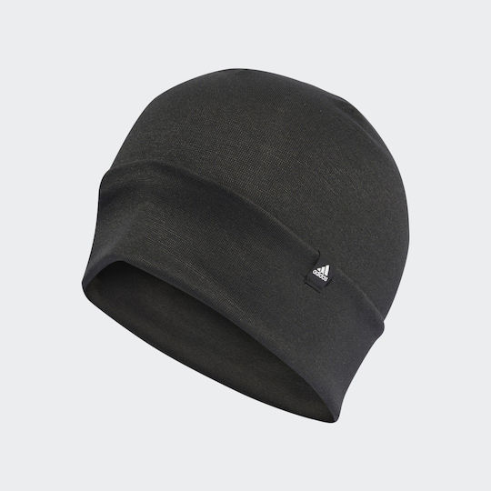 Performance Beanie Masculin Căciulă Tricotat în culoarea Negru