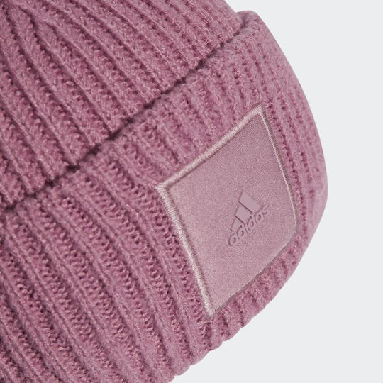 Performance Beanie Ανδρικός Σκούφος Πλεκτός σε Ροζ χρώμα