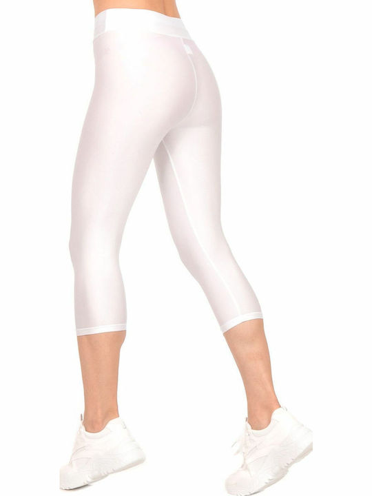 Women's Capri Legging White