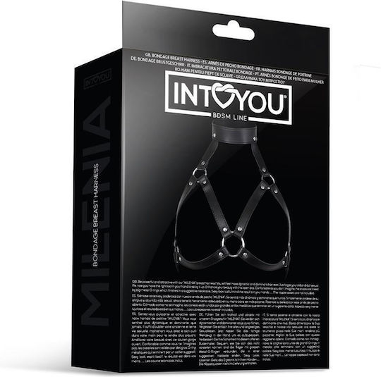 IntoYou Milenia Harness Μαύρο